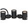 ET2 Tree Hugger 3" High Black 3-Light Tree Spot Light