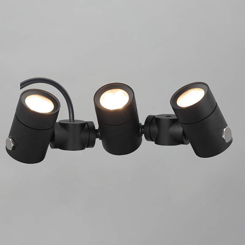 Image 4 ET2 Tree Hugger 3" High Black 3-Light Tree Spot Light more views