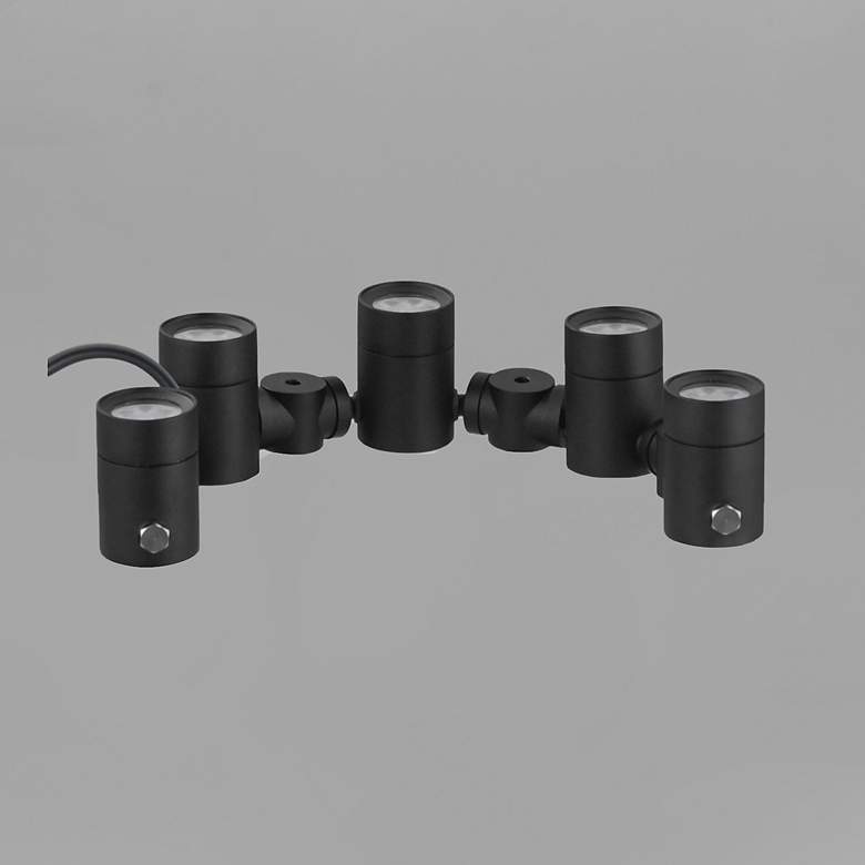 Image 4 ET2 Tree Hugger 3" High Black 5-Light Tree Spot Light more views