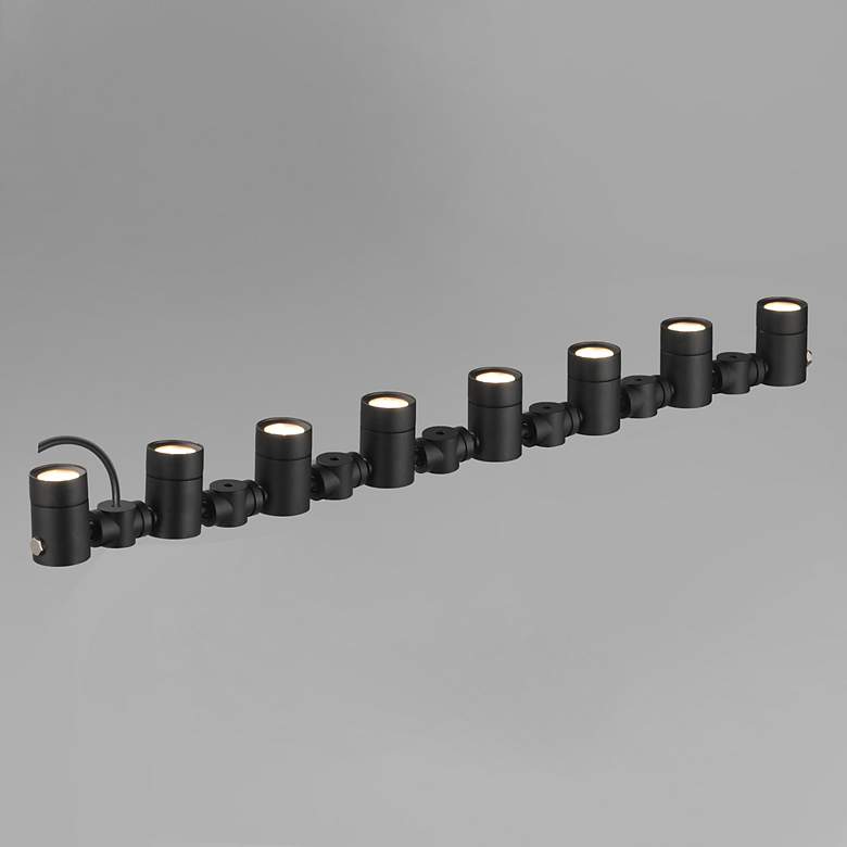 Image 2 ET2 Tree Hugger 3" High Black 8-Light Tree Spot Light more views