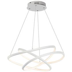 ET2 Twisted 31.5"" Wide Modern LED Pendant Chandelier