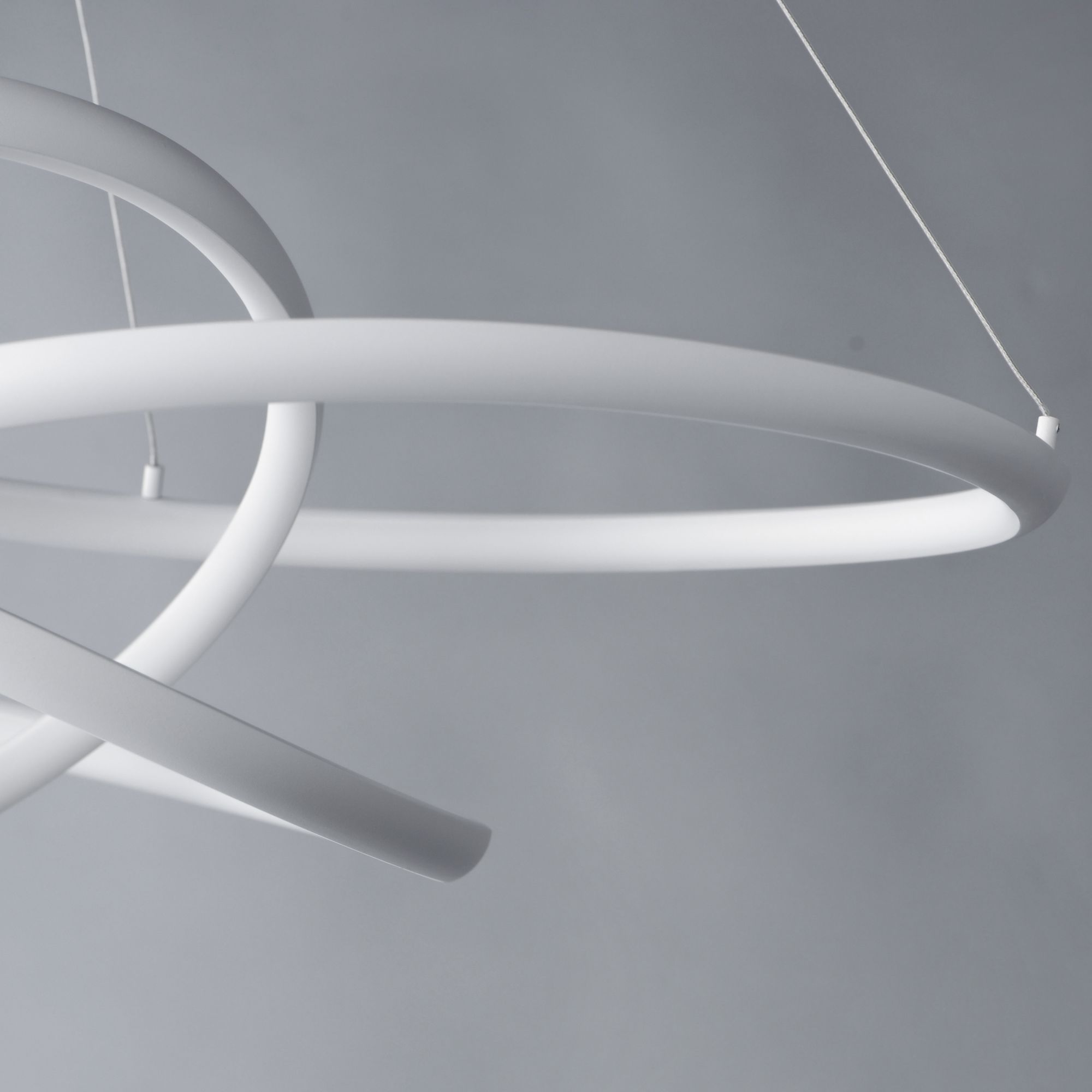 Image 6 ET2 Twisted 36.75"" Wide Modern LED Pendant Chandelier more views