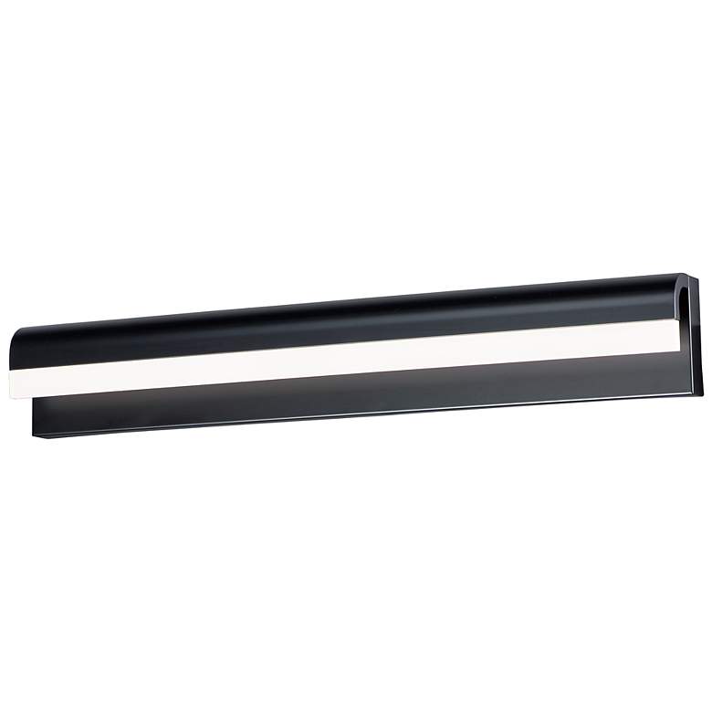 Image 1 ET2 Waterfall 30" Modern Rectangular LED Bath Bar Vanity Light