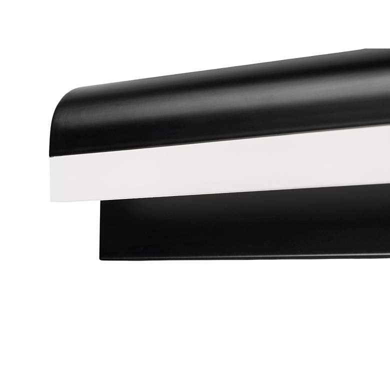 Image 3 ET2 Waterfall 30" Modern Rectangular LED Bath Bar Vanity Light more views