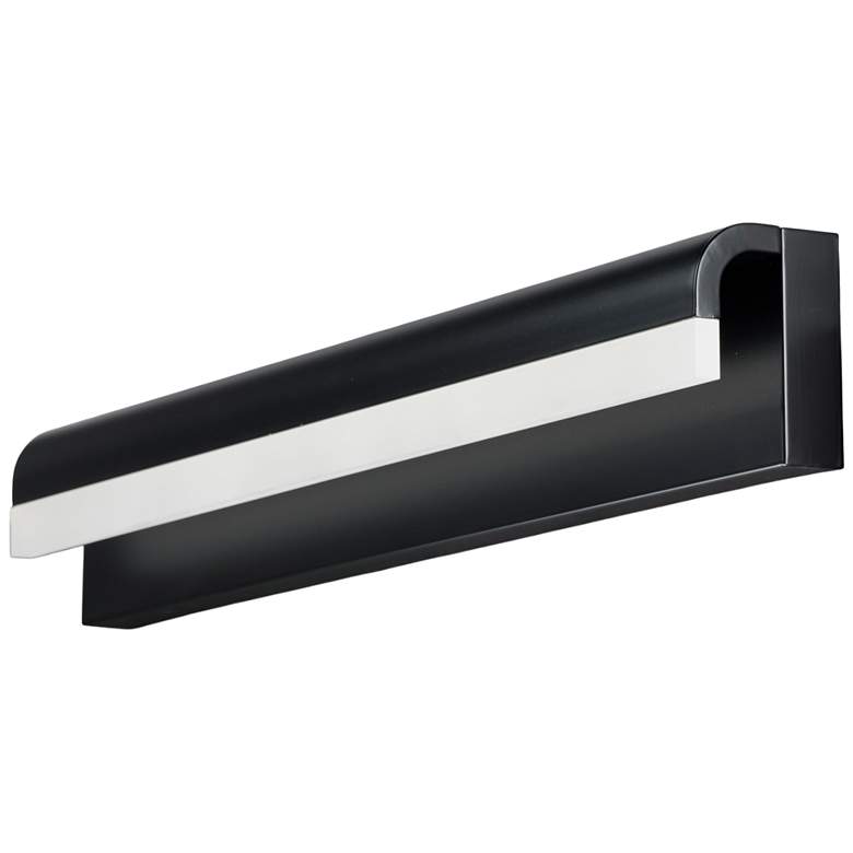 Image 5 ET2 Waterfall 30" Modern Rectangular LED Bath Bar Vanity Light more views