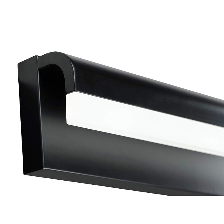 Image 6 ET2 Waterfall 30" Modern Rectangular LED Bath Bar Vanity Light more views