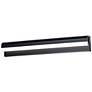1_ET2 Waterfall 30" Wide Black LED Bath Light