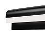 3_ET2 Waterfall 30" Wide Black LED Bath Light more views