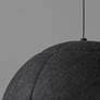 4_ET2 Wimbledon 16" Dark Gray LED Pendant more views