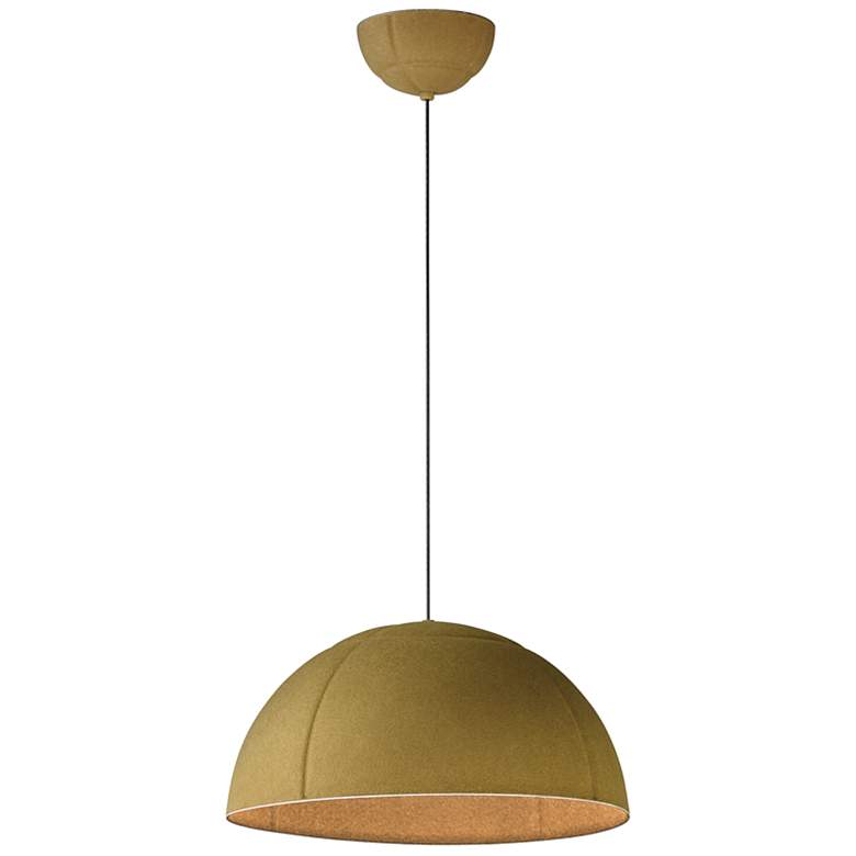 Image 1 ET2 Wimbledon 16" Olive LED Pendant