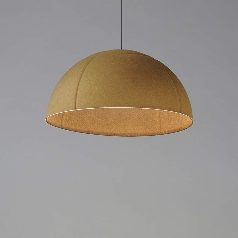 Image 2 ET2 Wimbledon 16" Olive LED Pendant more views