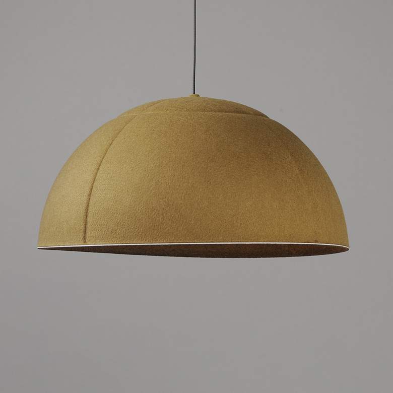 Image 4 ET2 Wimbledon 16" Olive LED Pendant more views