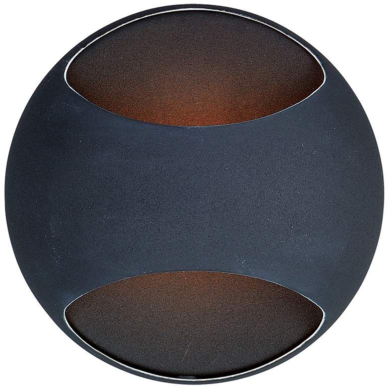 Image 2 ET2 Wink 5 1/4" High Black Sconce