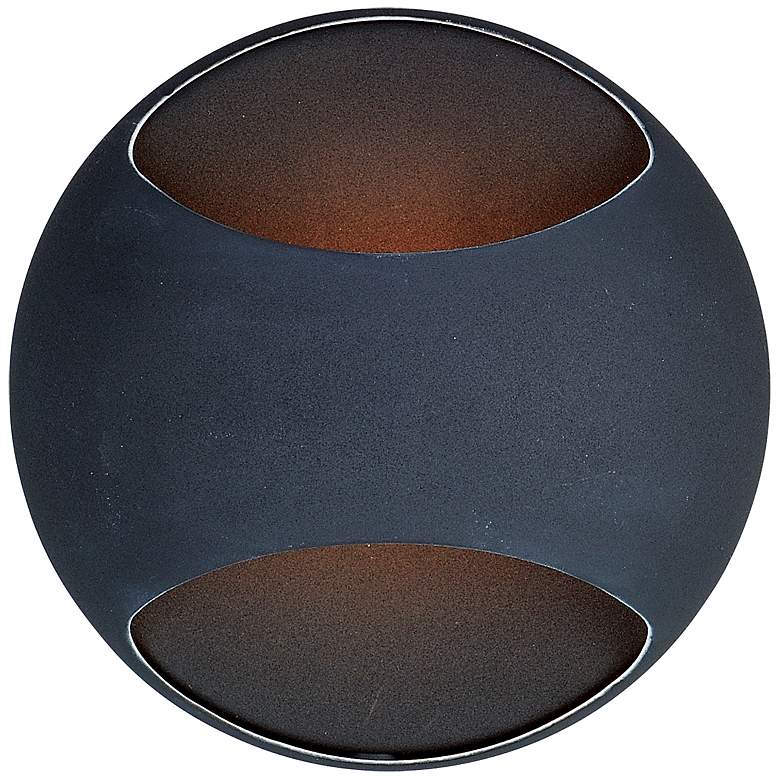 Image 2 ET2 Wink 5 1/4 inch High Black Sconce