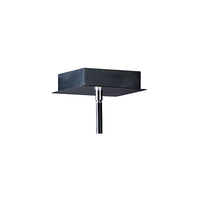Image 3 ET2 Zephyr 6" Wide Black Crystal LED Mini Pendant Light more views