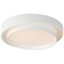 1_ET2 Ziggurat 24" Wide White 2-Tier LED Ceiling Light
