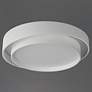 5_ET2 Ziggurat 24" Wide White 2-Tier LED Ceiling Light more views