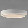 4_ET2 Ziggurat 31 1/2" Wide White 2-Tier LED Ceiling Light more views