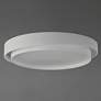 5_ET2 Ziggurat 31 1/2" Wide White 2-Tier LED Ceiling Light more views