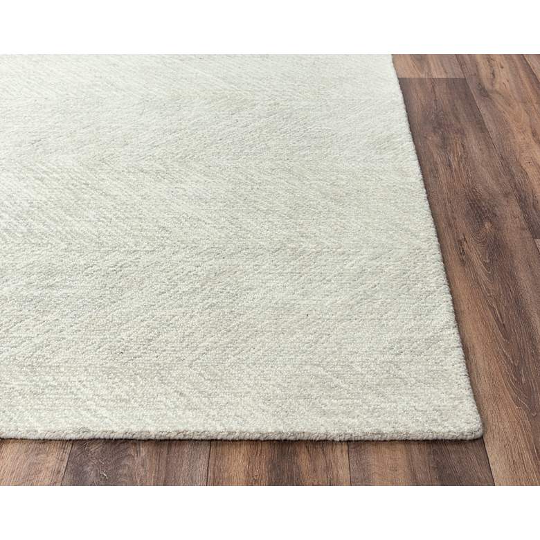 Image 5 Etchings ETC105 5'x7'6" Gray Geometric Wool Area Rug more views