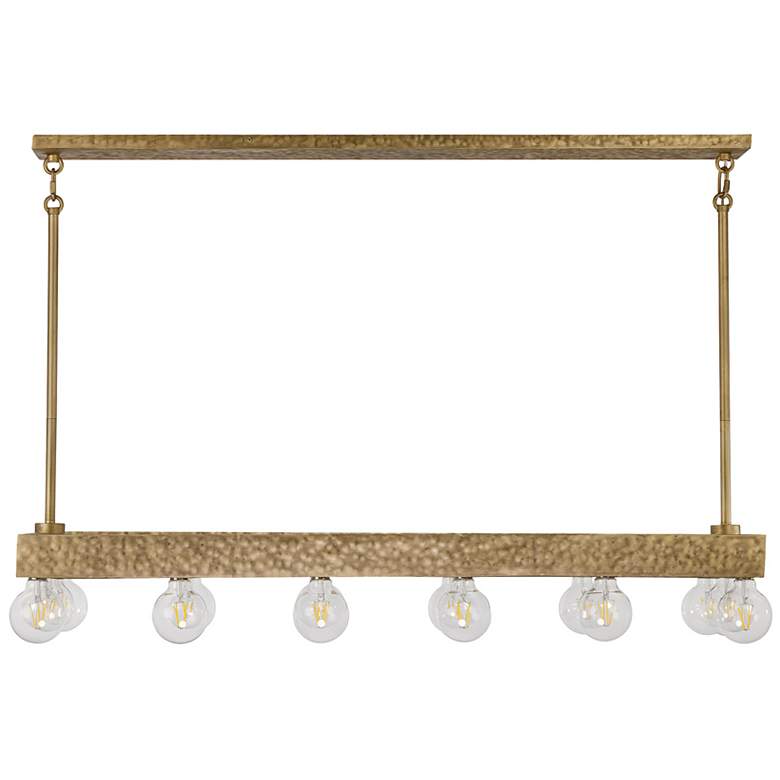 Image 2 Etereo 14-Light Linear Chandelier in Spumante by Breegan Jane more views