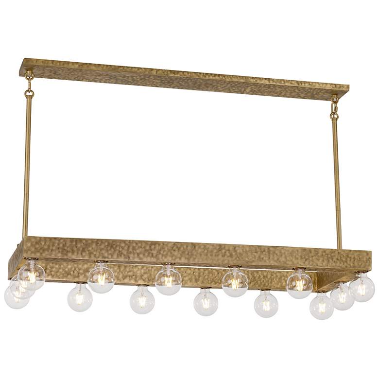 Image 3 Etereo 14-Light Linear Chandelier in Spumante by Breegan Jane more views