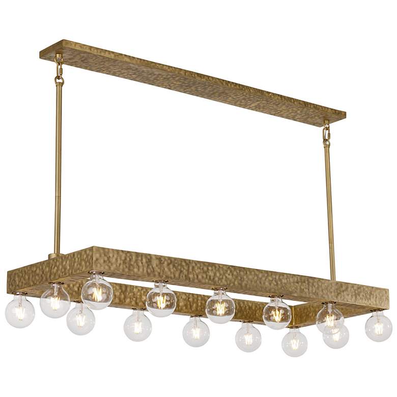 Image 4 Etereo 14-Light Linear Chandelier in Spumante by Breegan Jane more views