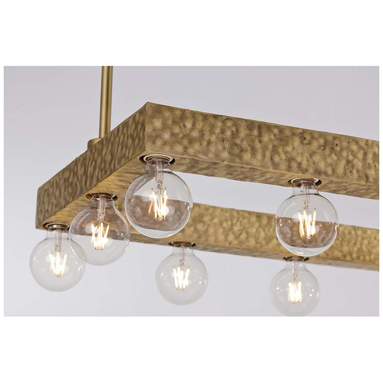 Image 6 Etereo 14-Light Linear Chandelier in Spumante by Breegan Jane more views