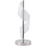 Eterna 19" High Bright Nickel Metal LED Accent Table Lamp