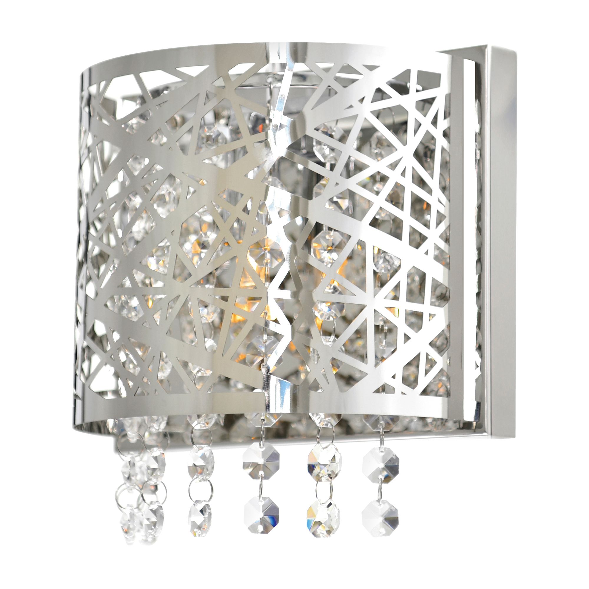 Image 2 Eternity 1 Light Bathroom Sconce With Chrome Finish more views