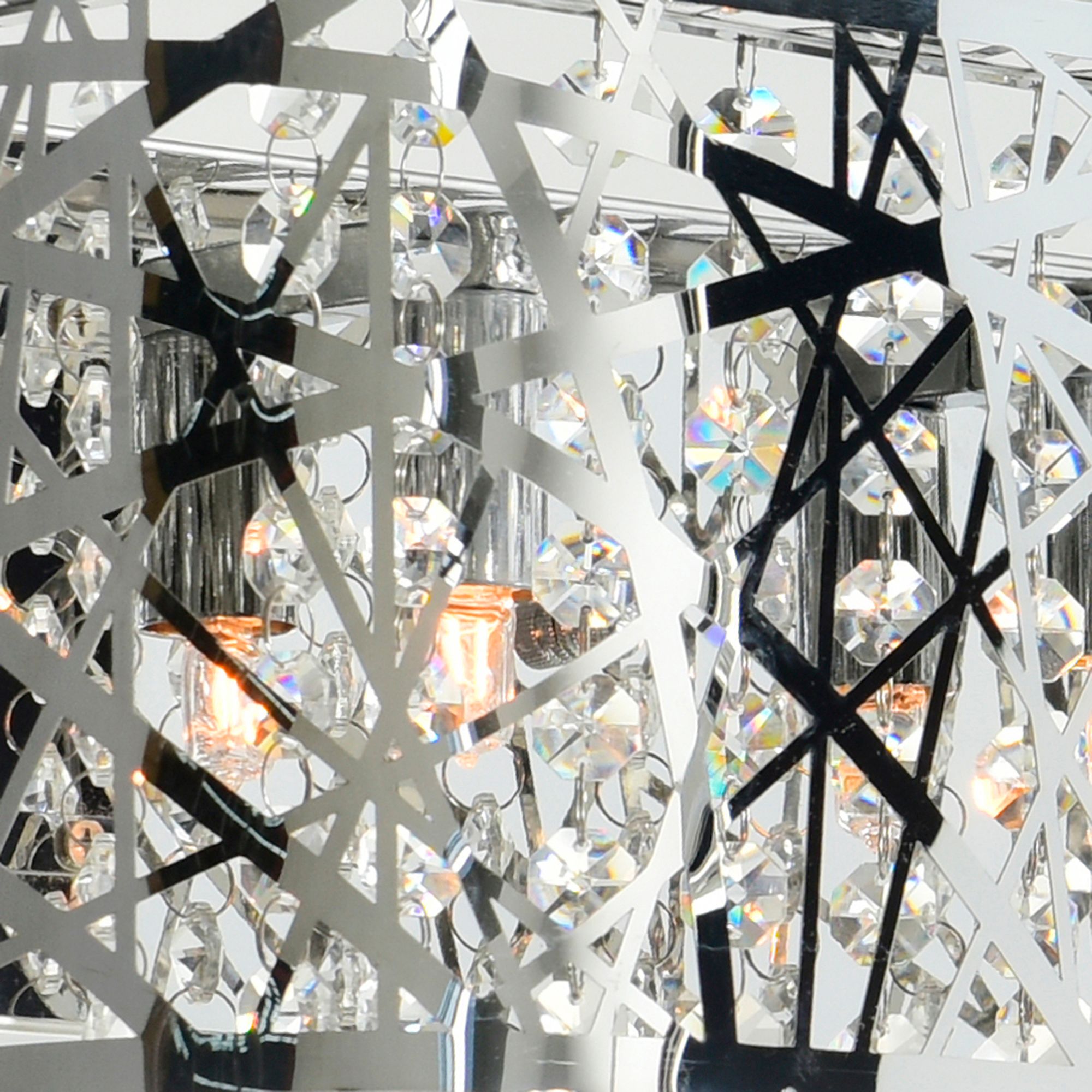 Image 5 Eternity 4 Light 26in Chrome Vanity Light more views