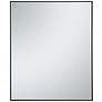 3_Eternity Black 30" x 36" Rectangular Vanity Wall Mirror