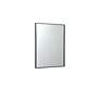 6_Eternity Black 30" x 36" Rectangular Vanity Wall Mirror more views
