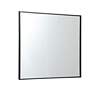 Eternity Black 30" x 36" Rectangular Vanity Wall Mirror in scene