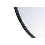 4_Eternity Black 32" Round Vanity Wall Mirror more views