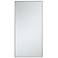 Eternity Silver 18" x 36" Rectangular Vanity Wall Mirror