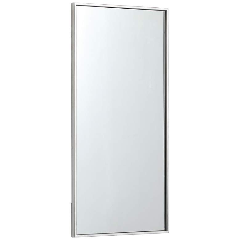 Image 7 Eternity Silver 18" x 36" Rectangular Vanity Wall Mirror more views