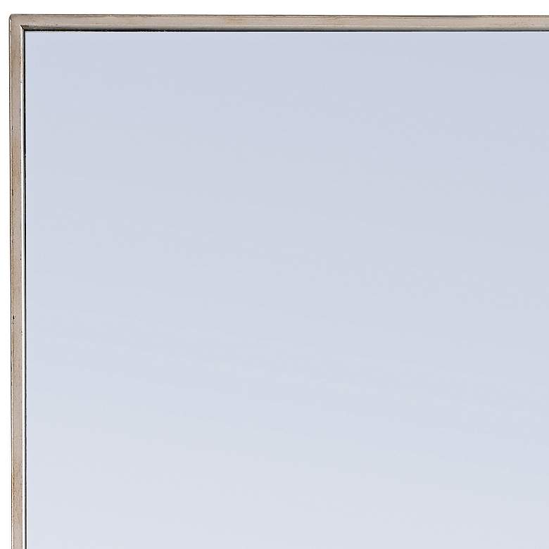 Image 3 Eternity Silver 24" x 40" Rectangular Vanity Wall Mirror more views