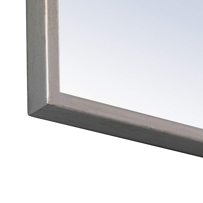 Image 4 Eternity Silver 24" x 40" Rectangular Vanity Wall Mirror more views