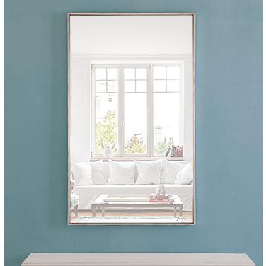 Eternity Silver 24" x 40" Rectangular Vanity Wall Mirror
