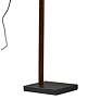 4_Ethan Black and Walnut Rubberwood Task Floor Lamp more views