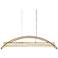 Ethel 1-Light LED Crystal Island Chandelier
