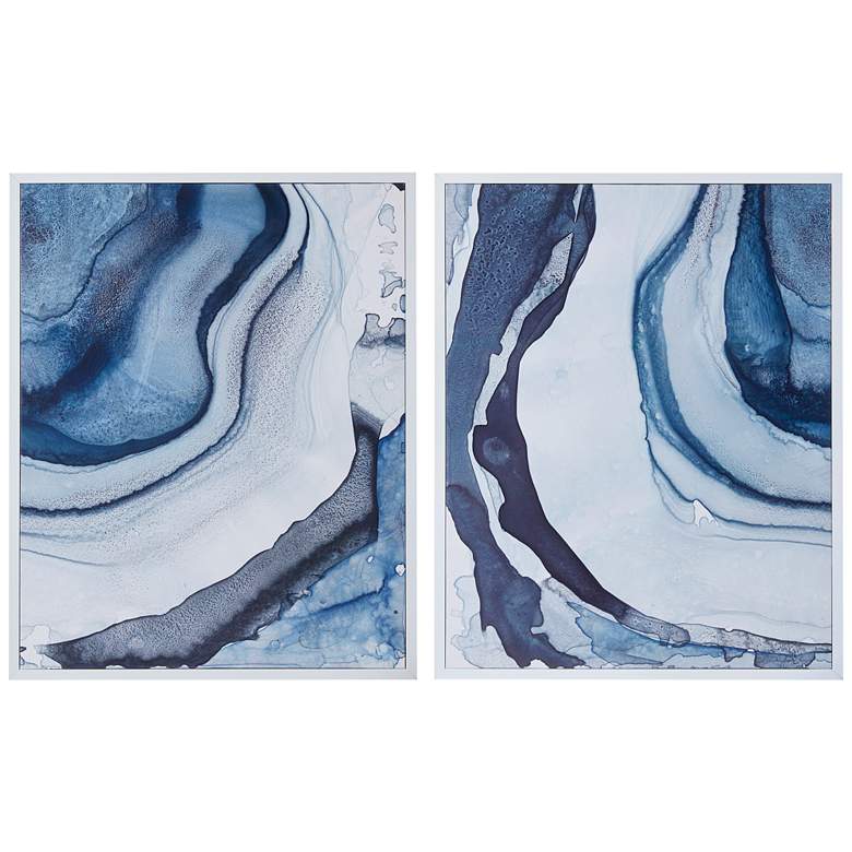 Image 2 Ethereal 29 1/2"H 2-Piece Printed Framed Canvas Wall Art Set