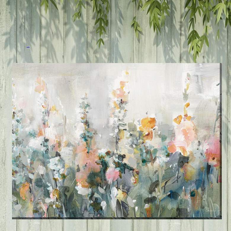 Image 1 Ethereal 40" Wide Rectangular Outdoor Canvas Wall Art