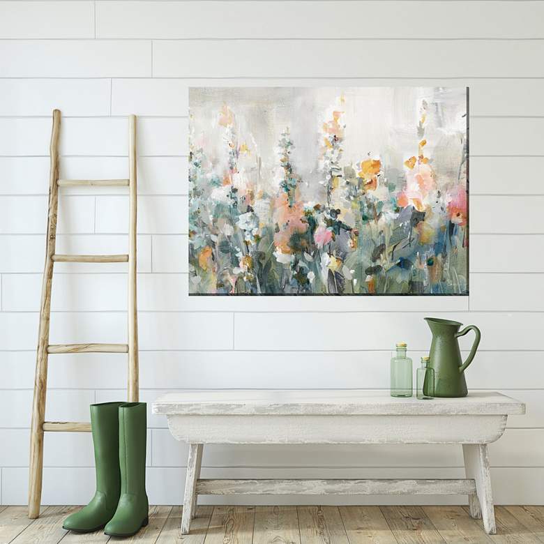 Image 3 Ethereal 40" Wide Rectangular Outdoor Canvas Wall Art more views