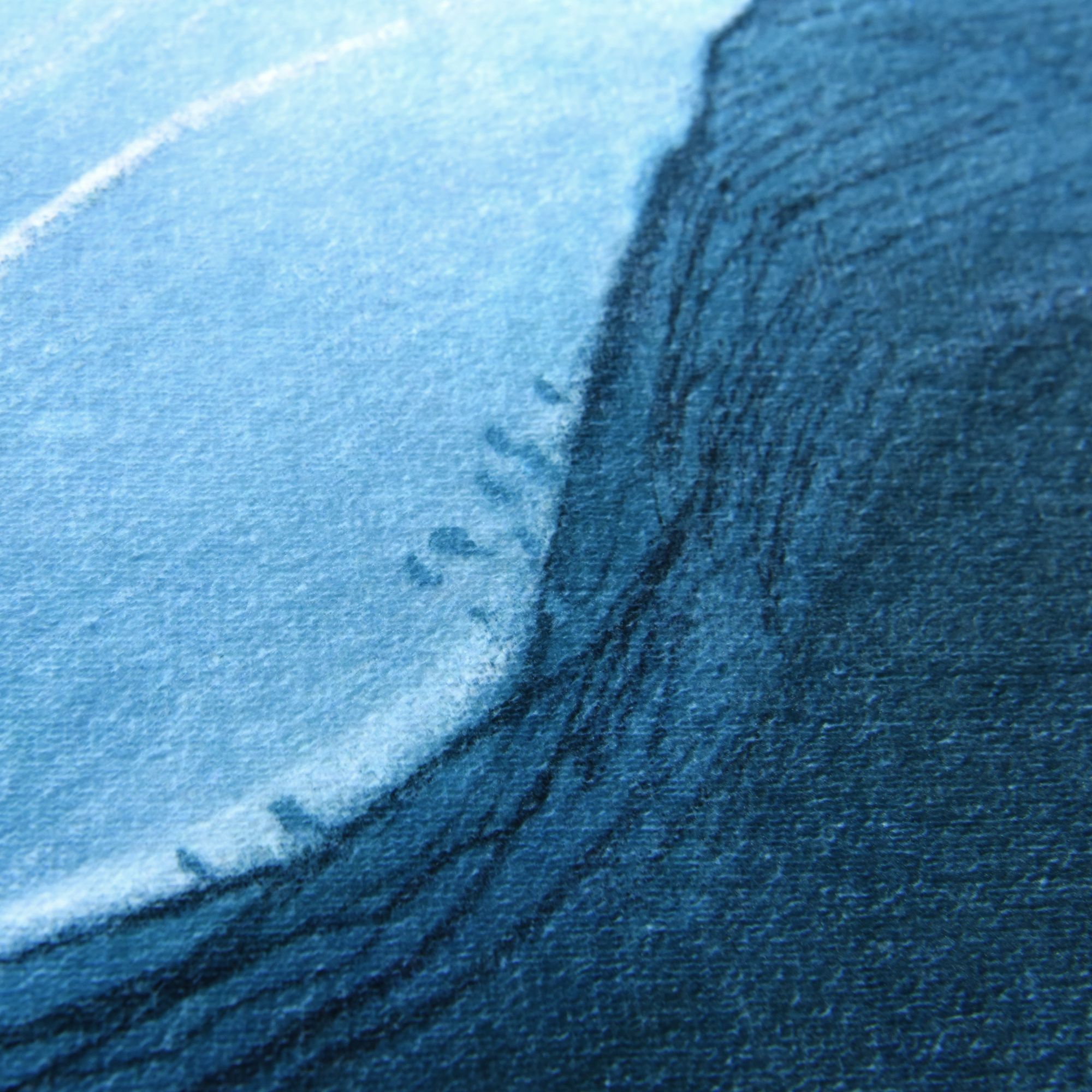 Image 3 Ethereal Iceberg Washable Abstract Art Area Rug size 8'x10' more views