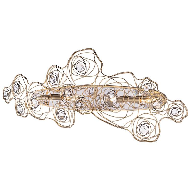 Image 3 Ethereal Rose 37 1/2"H Havana Gold Ombre 4-Light Wall Sconce more views