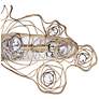 5_Ethereal Rose 37 1/2"H Havana Gold Ombre 4-Light Wall Sconce more views