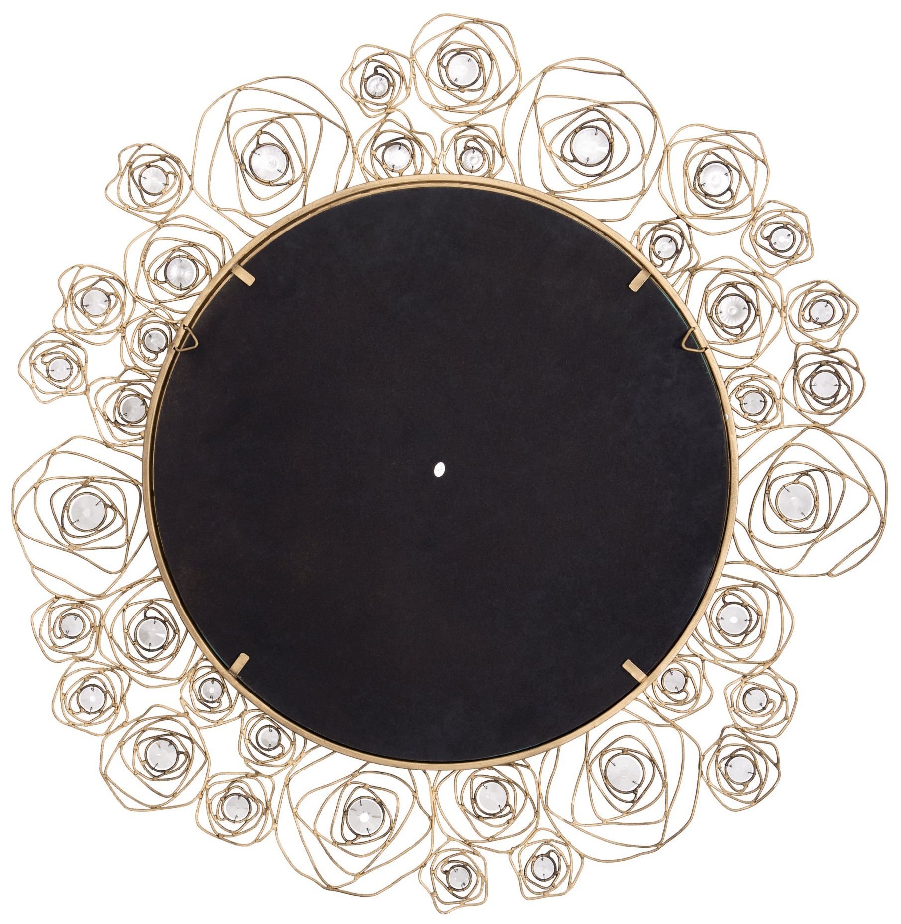 Image 3 Ethereal Rose 38-in Wall Mirror - Havana Gold Ombre more views