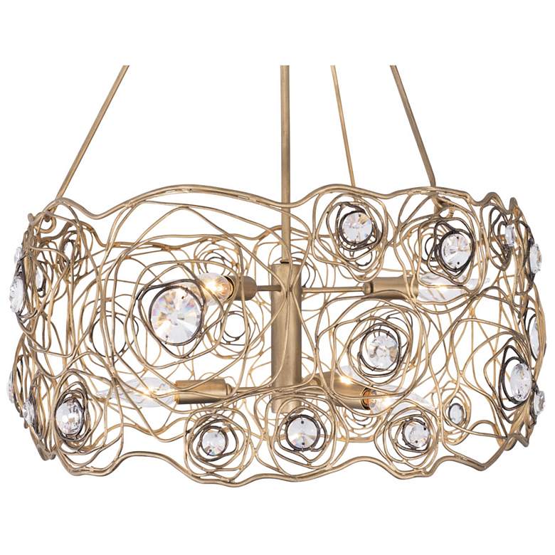 Image 7 Ethereal Rose 6-Lt Chandelier - Havana Gold Ombre more views